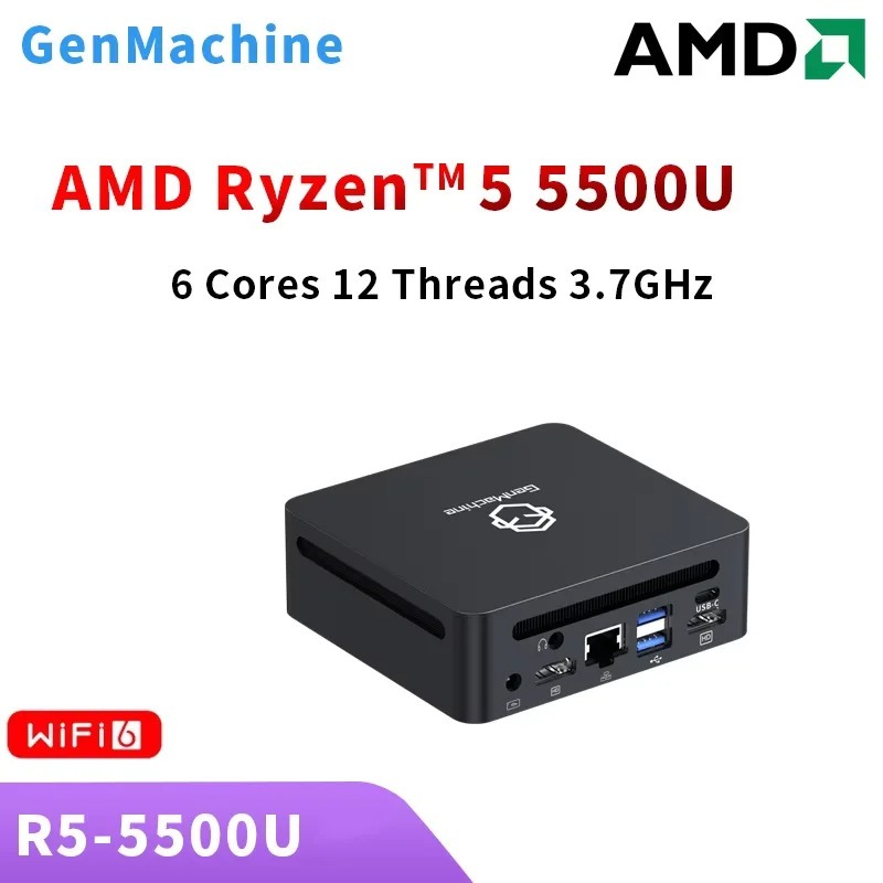 Ddr4 3200Mhz - 젠머신 미니 PC 레인5000 5500U AMD