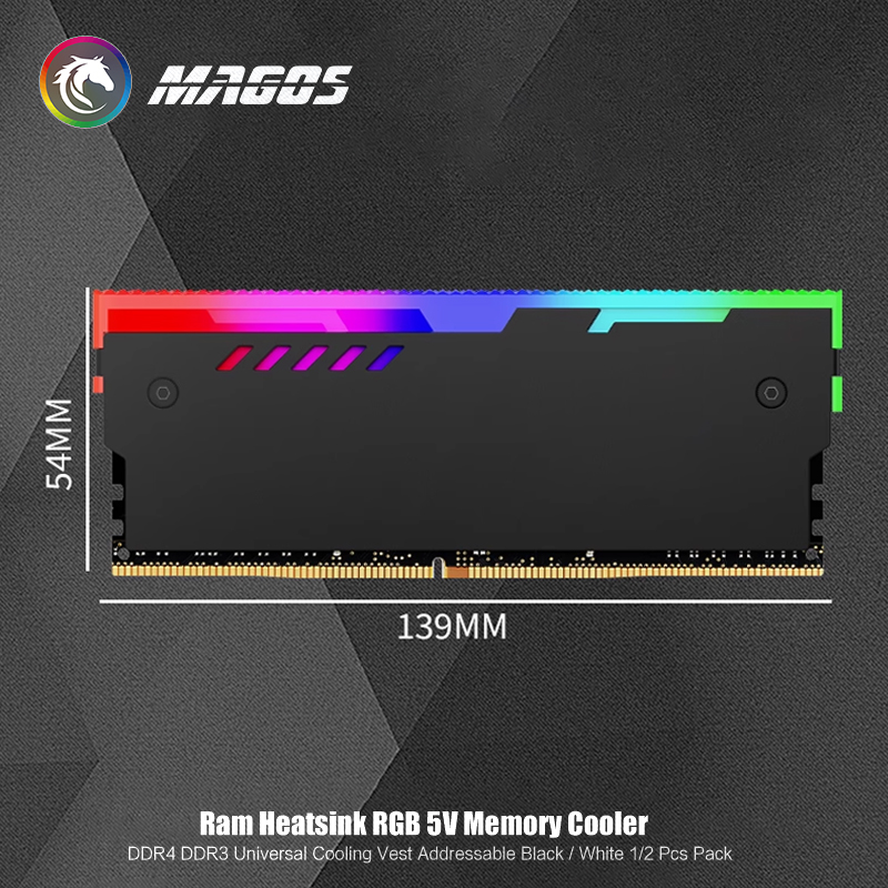 RAM 쉘 라디에이터 RGB DDR4 DDR3 범용 방 - Ddr3 Ram 리뷰 및 가격