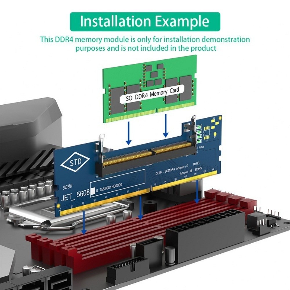 노트북 DDR4를 데스크톱 DDR4로 변환하는 어댑터, - Sodimm Ddr4 리뷰 및 가격