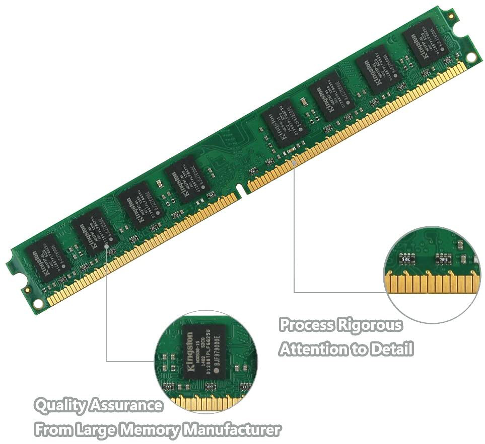 킹스턴 메모리아 램 키트 데스크탑 메모리 DDR2 2G - Ddr2 Ram 리뷰 및 가격