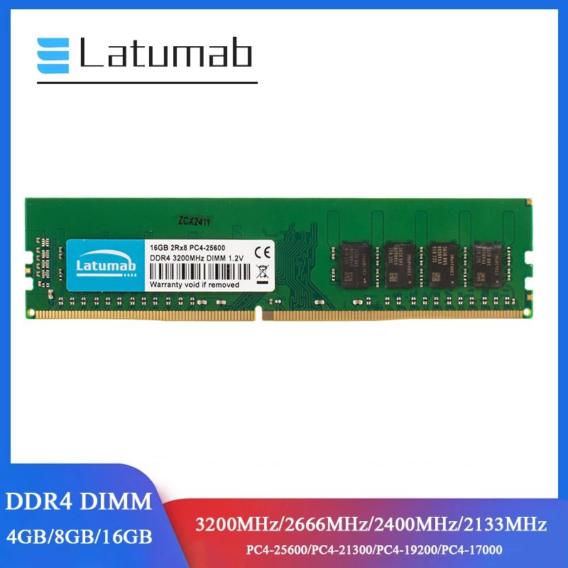 Latumab RAM DDR4 데스크탑 메모리, 266 - Ddr4 3200 16Gb 리뷰 및 가격