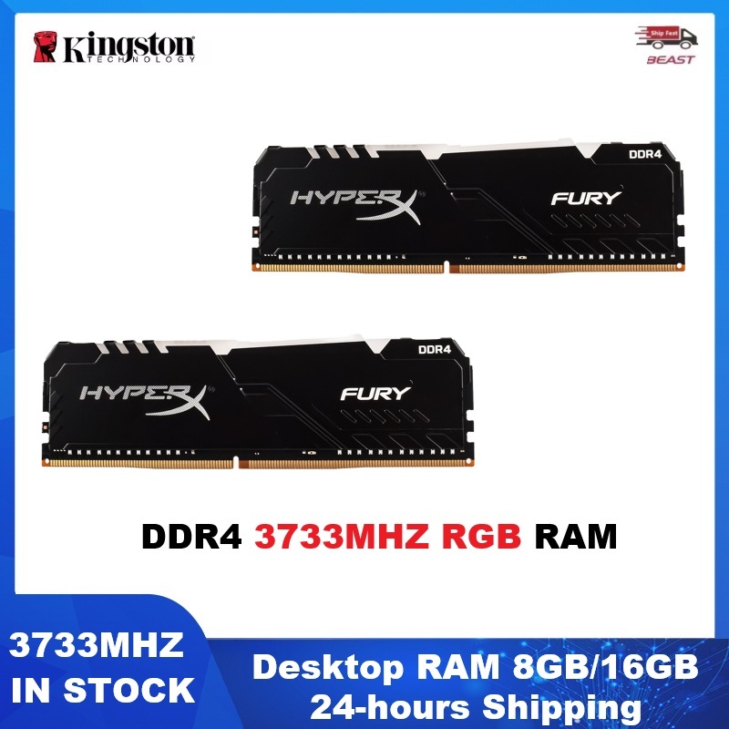 HYPERX FURY DDR4 데스크탑 메모리 RGB  - Ddr4 3200Mhz 리뷰 및 가격