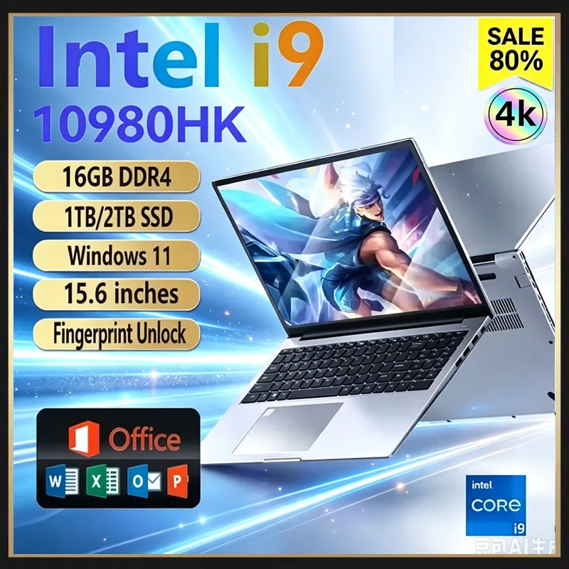 15.6인치 휴대용 노트북, 인텔 코어 i9-10980 - Ddr4 Laptop Ram 리뷰 및 가격